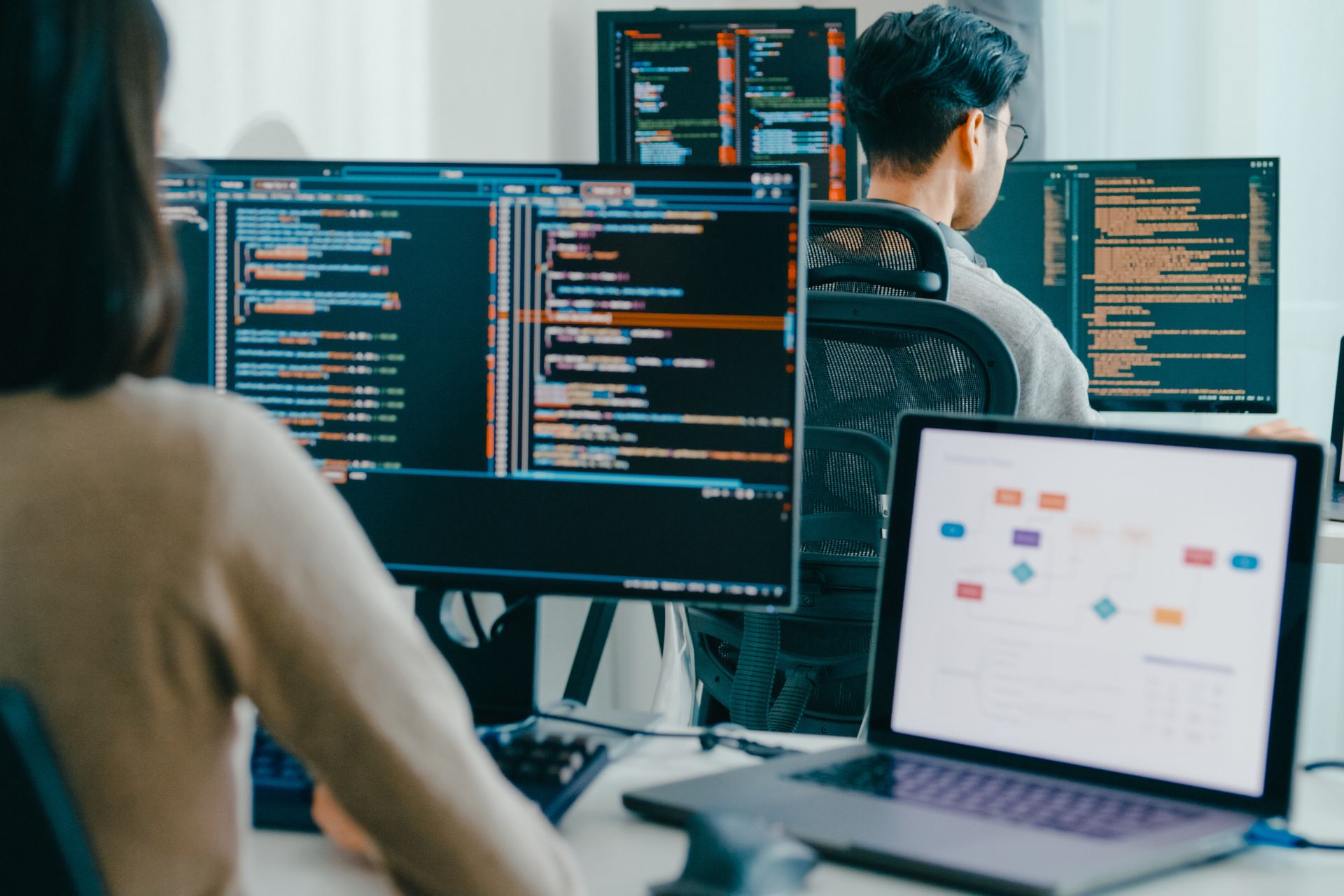 Frontend vs Backend website architecture and SEO structure