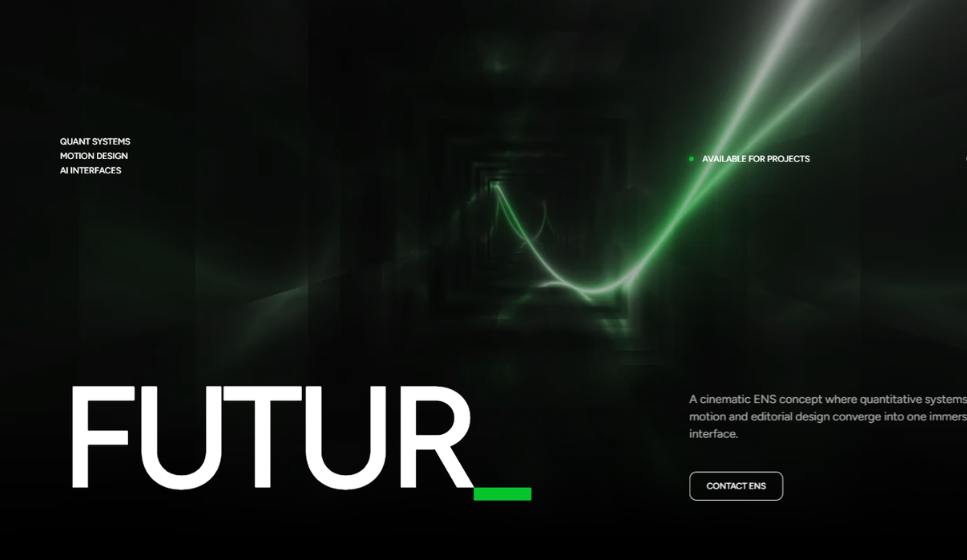 Futur creative website system